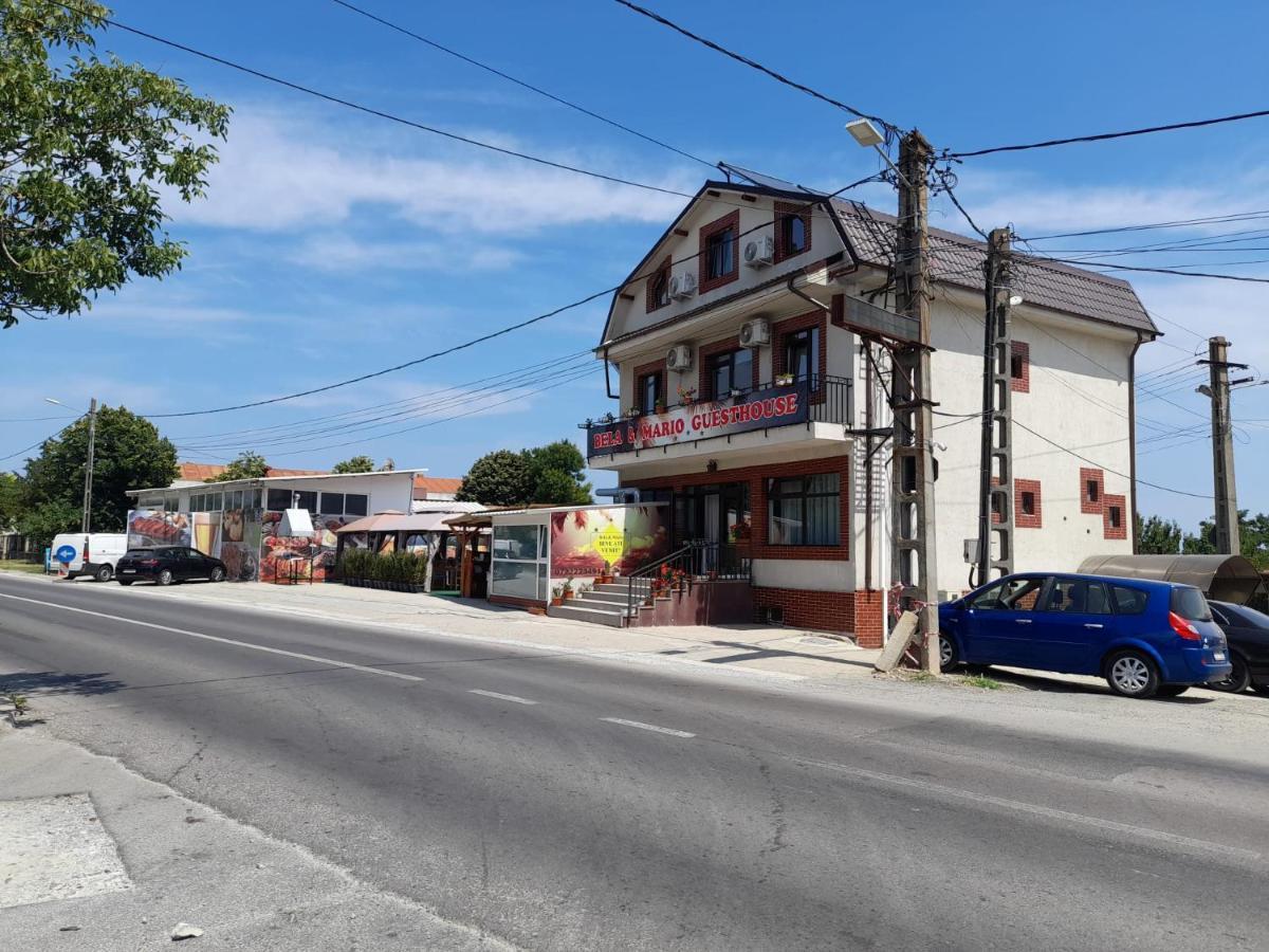 Bela Si Mario Hotel Techirghiol Kültér fotó