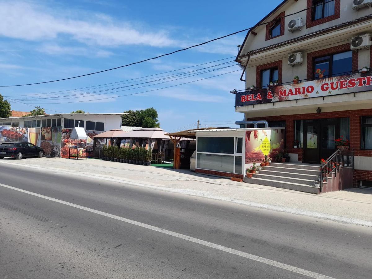 Bela Si Mario Hotel Techirghiol Kültér fotó